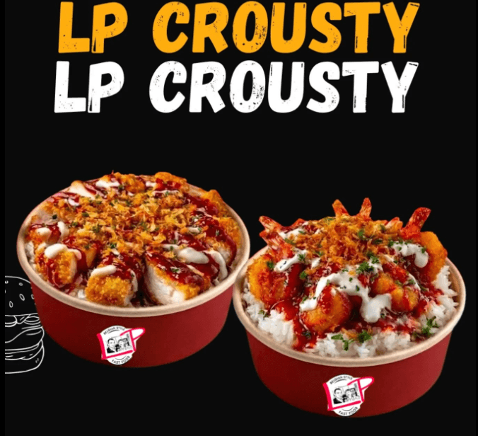 LP Crousty : riz, tenders croustillants et sauce curry ou blanche